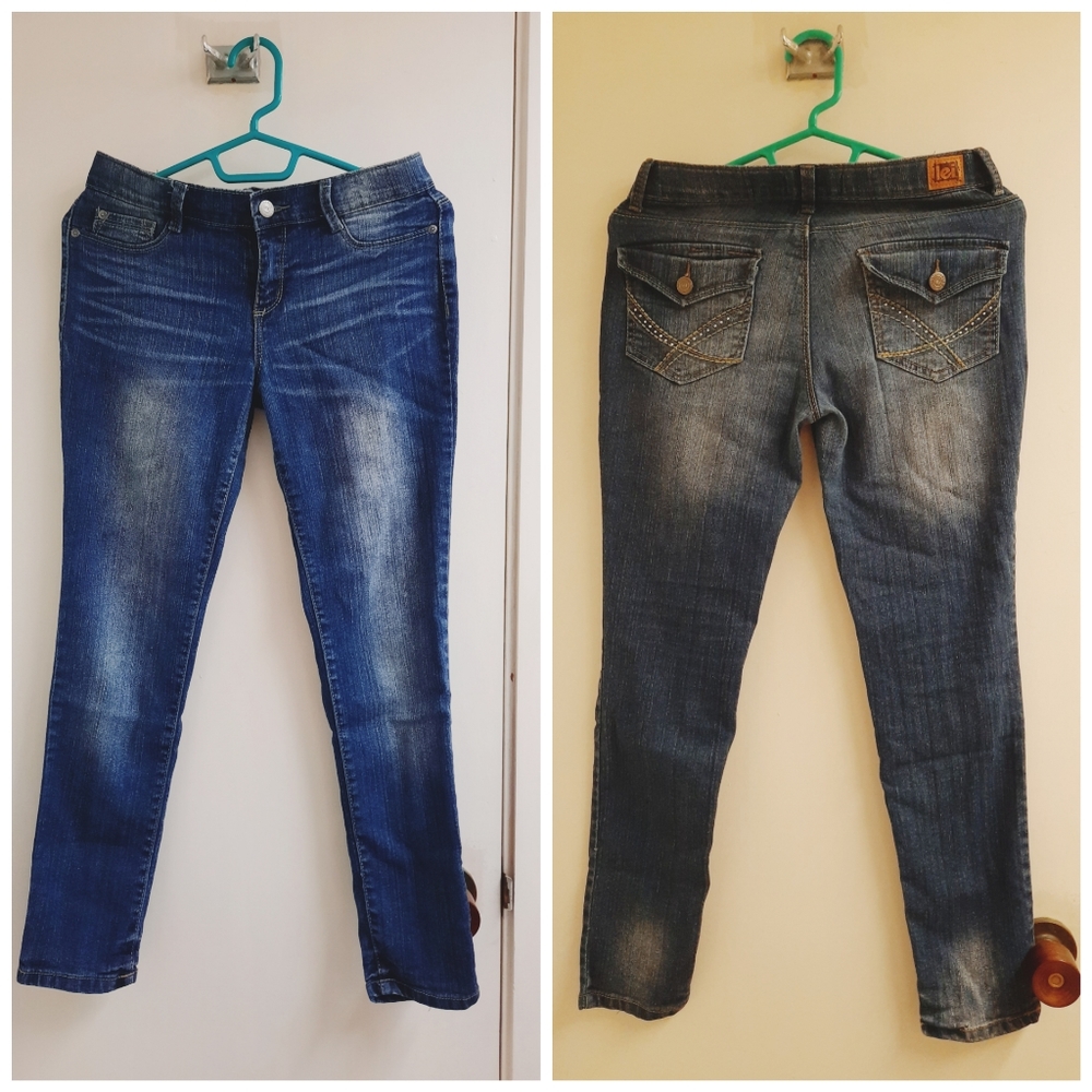 L.e.i Lowrise Super Skinny Jeans
